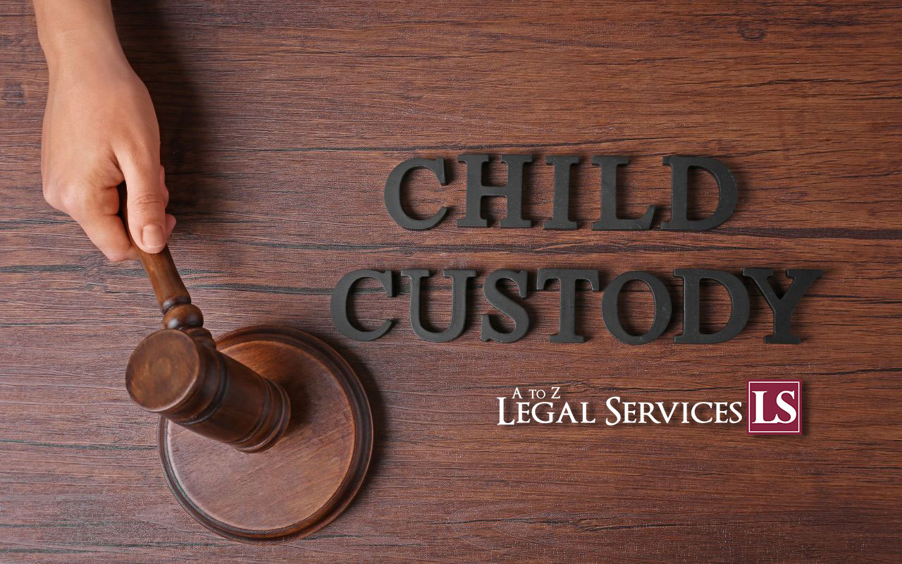 Different types of child custody explained visually